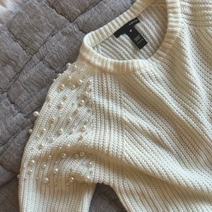 Aqua Bloomingdale’s bridal sweater size small